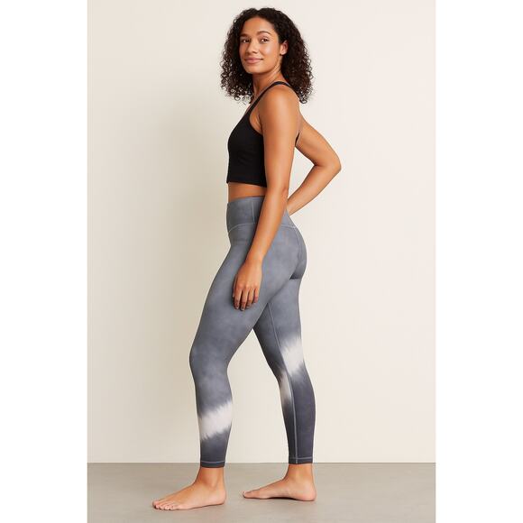 Athleta Elation 7/8 Leggings Gray Tie Dye Ombre – Size Small - Picture 1 of 5